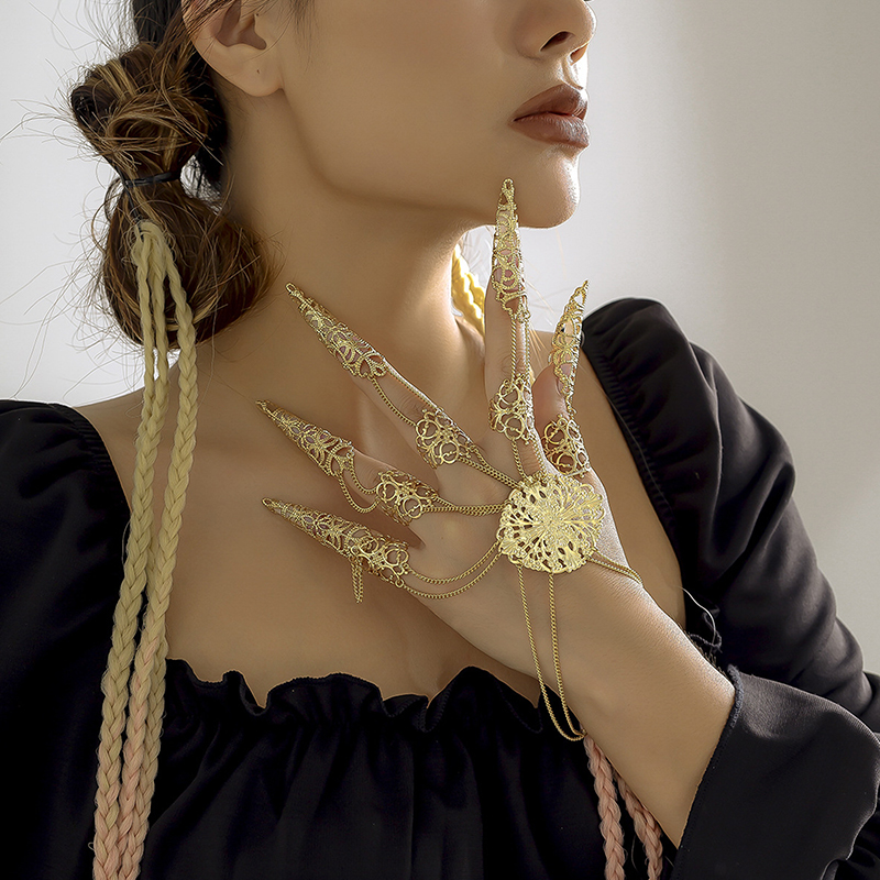 سوار سلسلة معصم بإصبع هندي مجو - مراجعة Women Accessories Dubai وسعره